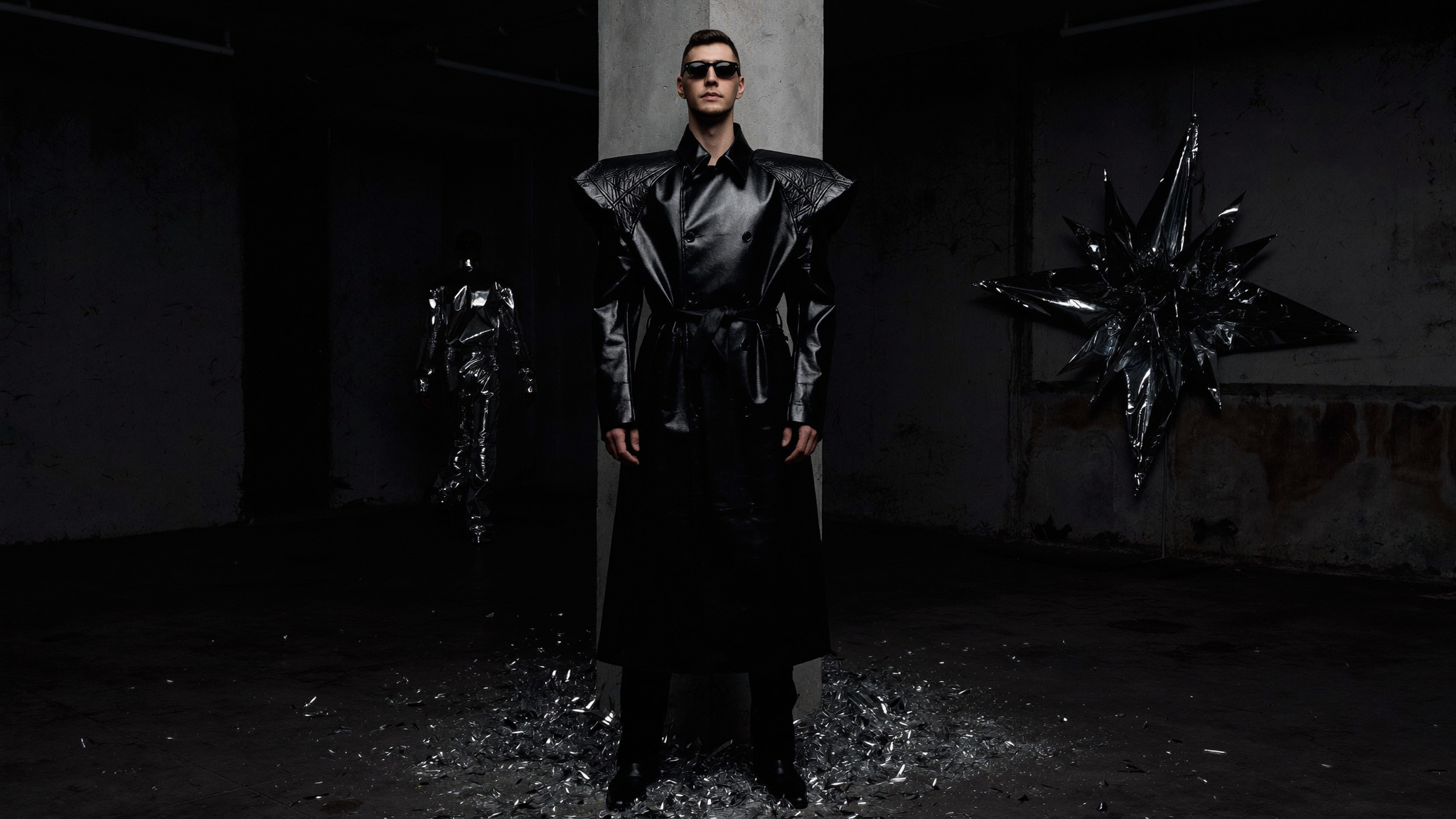 Ëlorian wearing a sculpted Lotus 2063 silhouette