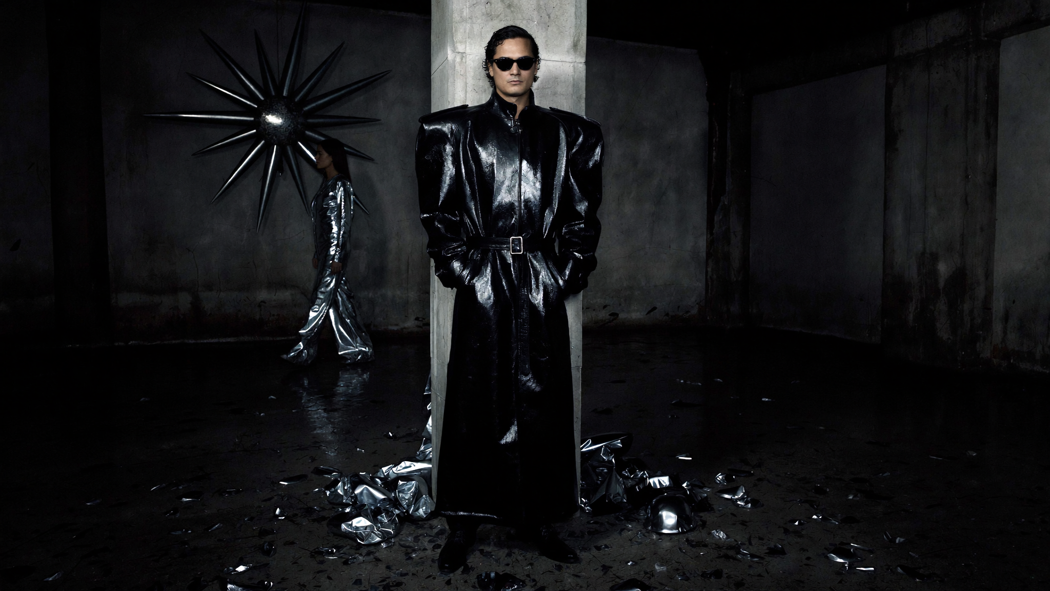 Alejandro Molinari wearing Lotus 2063 in Berlin