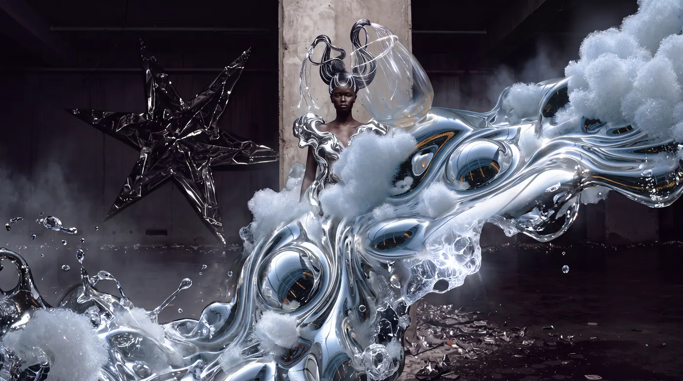 Flesh Zero liquid metal collection preview
