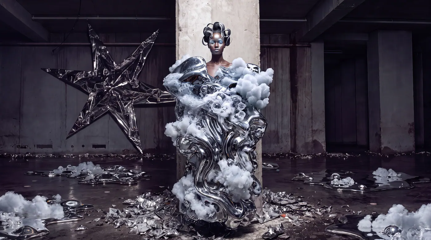 Flesh Zero Look 04 Fashion After Fabric editorial campaign
