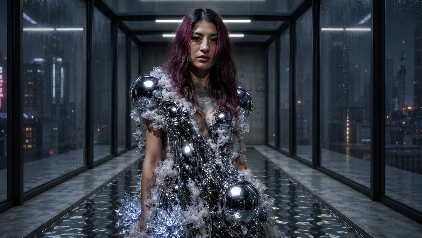 Amatista(444) inside the FLESH ZERO material system for Fashion After Fabric
