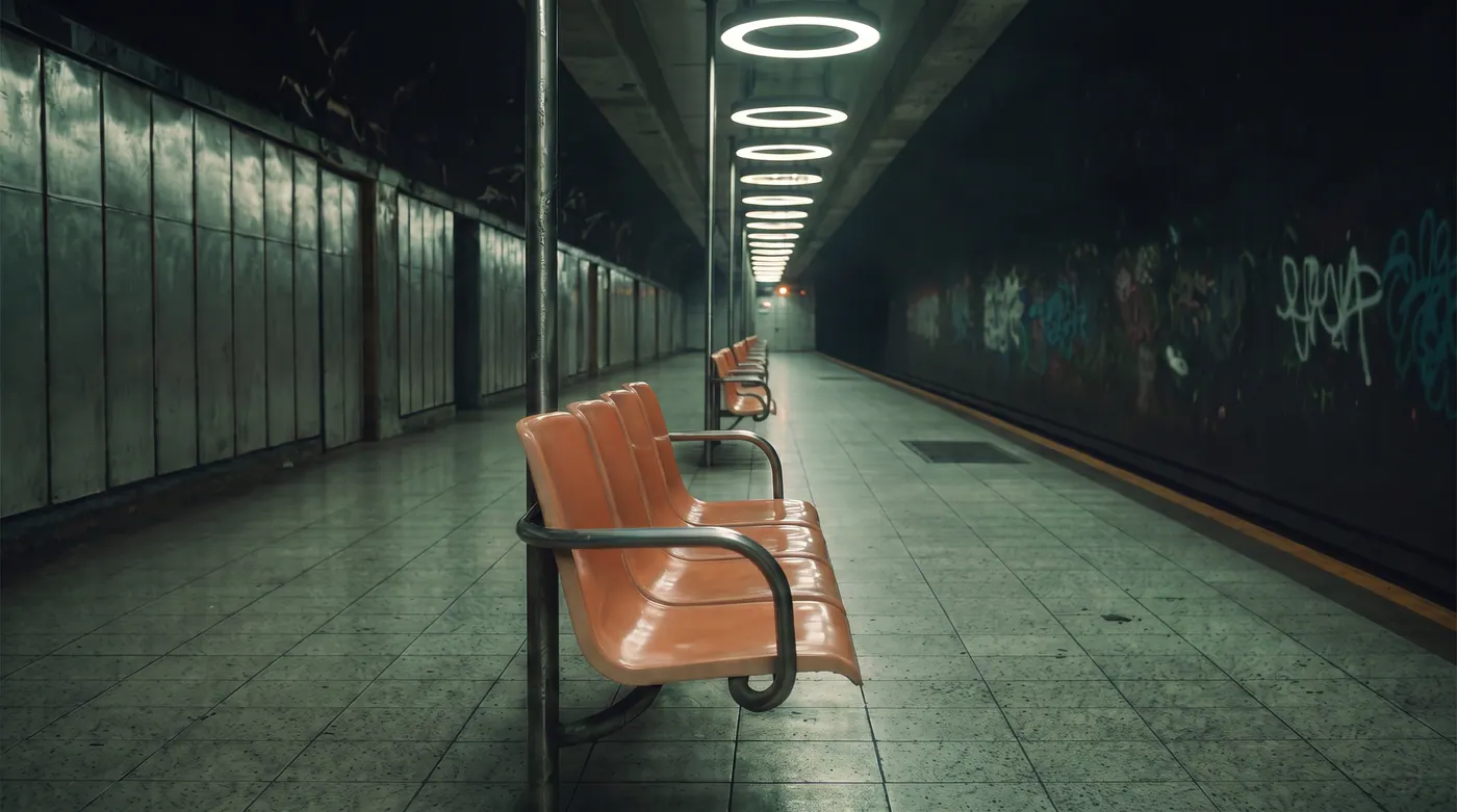 Metro space from the Tanzen Im Kreis film