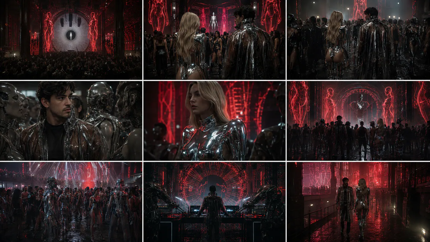 Storyboard and sequence planning