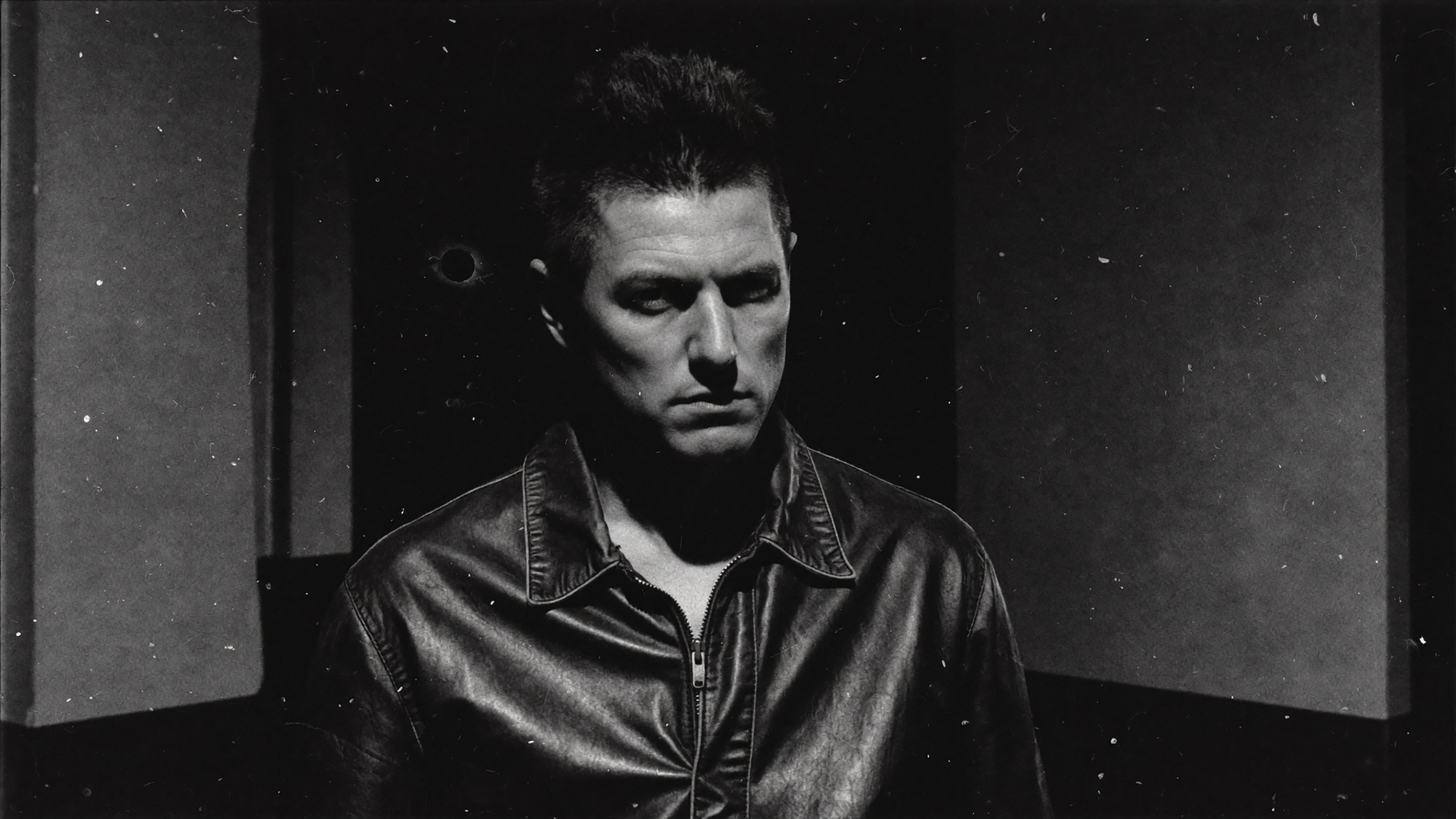 REFRAKT black-and-white artist portrait